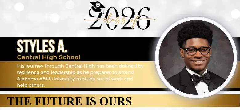 2026 Senior Spotlight: Styles A. - Central High School